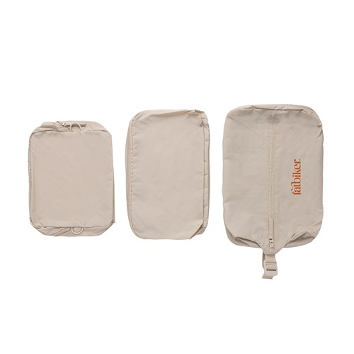 beis Set cubos organizadores RCS nailon reciclado KENTO URBAN