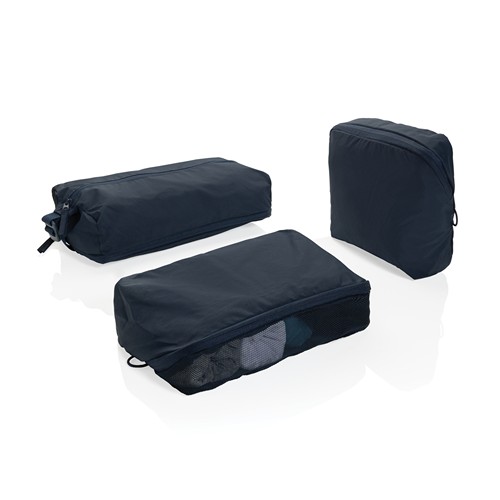 azul marino Set cubos organizadores RCS nailon reciclado KENTO URBAN