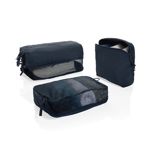 azul marino Set cubos organizadores RCS nailon reciclado KENTO URBAN