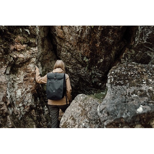 black Mochila impermeable Nordic Drift Trail RCS 30L