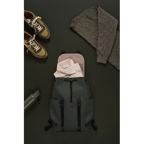 green Mochila VINGA Baltimore RCS 2.0