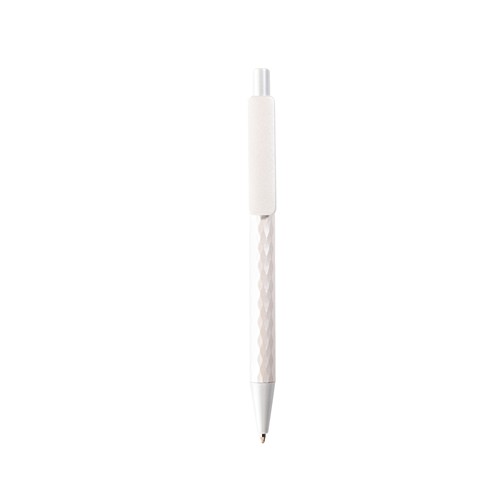 white Bolígrafo X3 Metal Edition RCS de aluminio reciclado