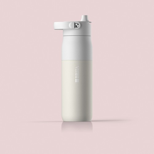 white Botella BRITA LARQ Essential 1000 ml