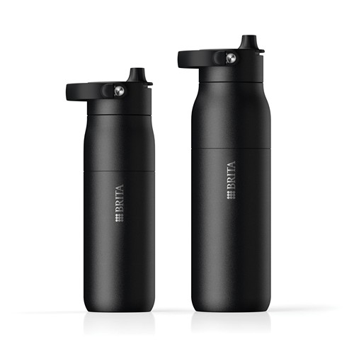 black Botella BRITA LARQ Essential 1000 ml