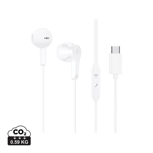 white Auriculares con cable Urban Vitamin Hartford RCS