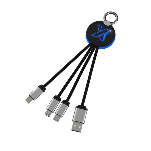 Câble lumineux ring 4-en-1 - 4