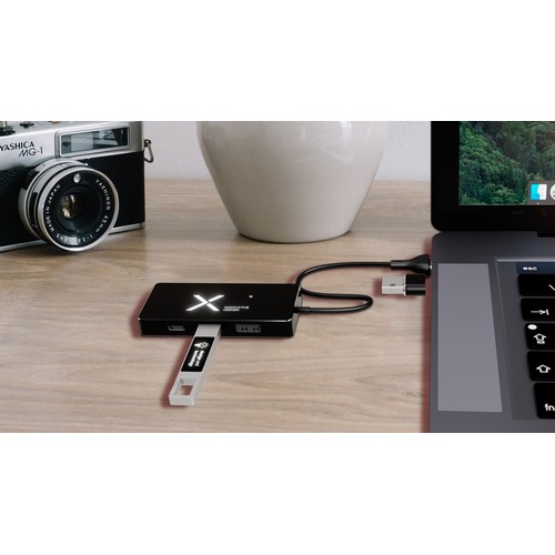 hub lumineux USB / Type C thumbnail 4