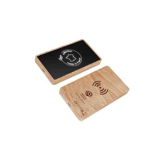 powerbank wireless wood 5000 mAh MIF thumbnail 6