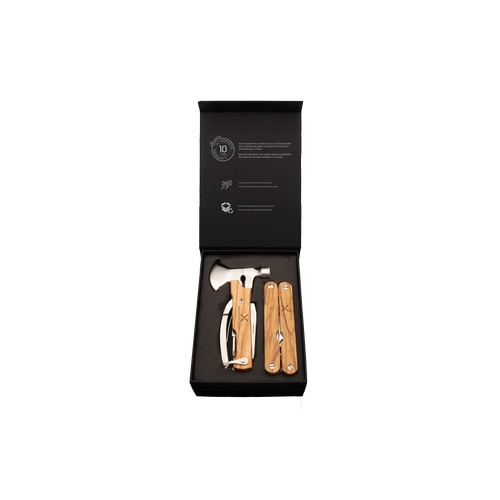 Set d'outils en bois d'olivier - 2
