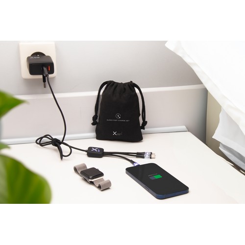 Set câble lumineux et adaptateur 65W - 9
