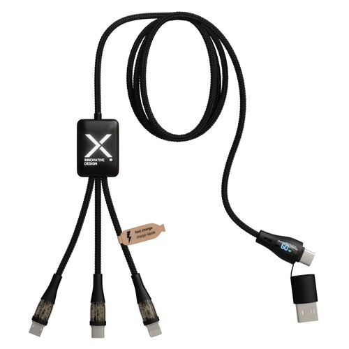 Set de chargement de voyage câble lumineux et adaptateur 65W thumbnail 4