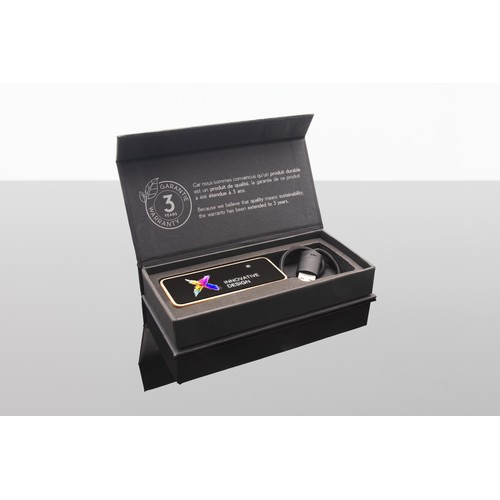 Hub lumineux 8-en-1 en bambou 100% FSC - 4