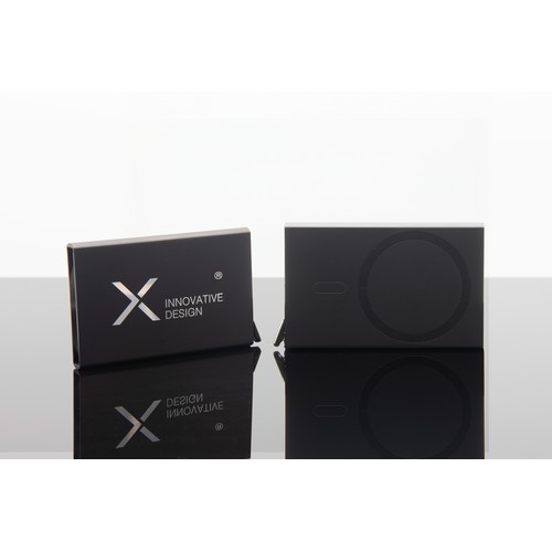 Porte-cartes logo miroir anti-RFID - 4