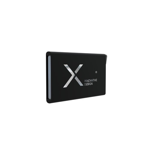 Porte-cartes logo miroir anti-RFID thumbnail 5