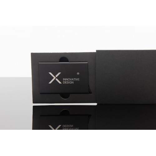 Porte-cartes logo miroir anti-RFID thumbnail 7