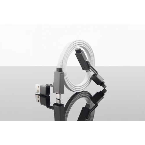 Câble blanc plat magnétique 60W thumbnail 5