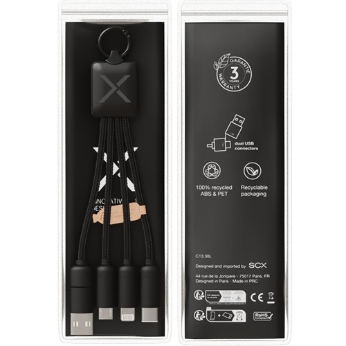 câble 20W quatro light 5-en-1 - 5