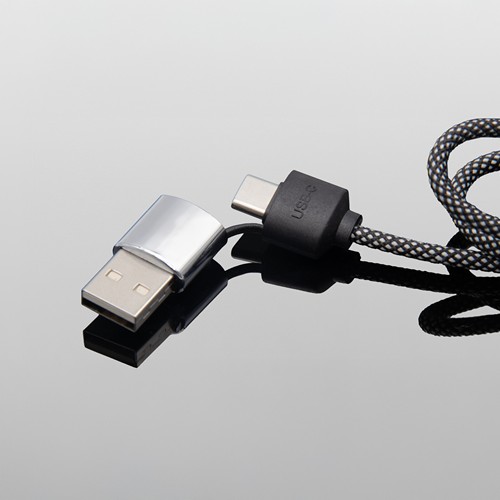 Double USB-C cable 60W - 3