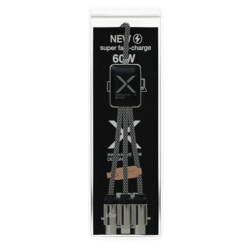 Double USB-C cable 60W - 4