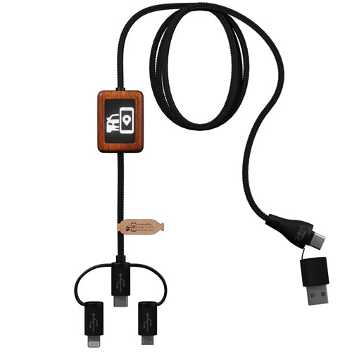 Wood Carplay câble 40W - 1