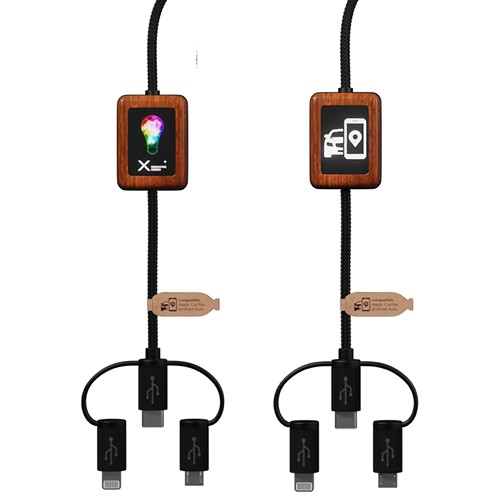 Wood Carplay câble 40W - 3