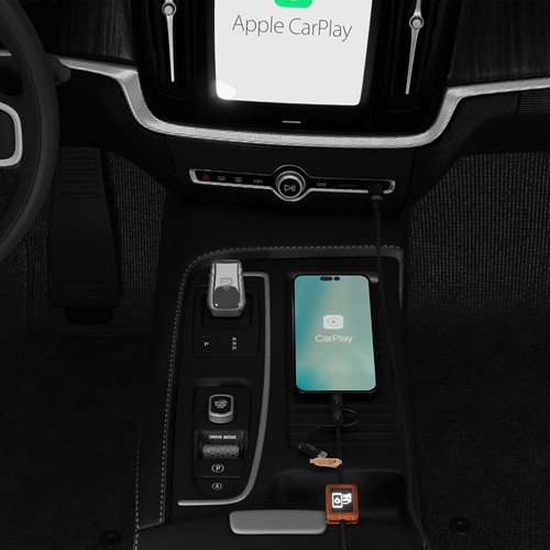 Wood Carplay câble 40W - 7