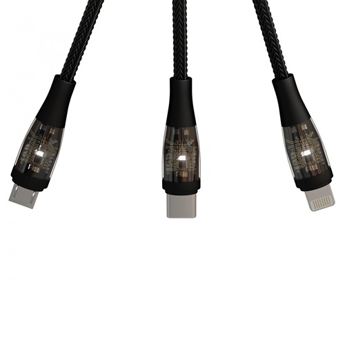 Câble display 3-en-1 - 100W - 4