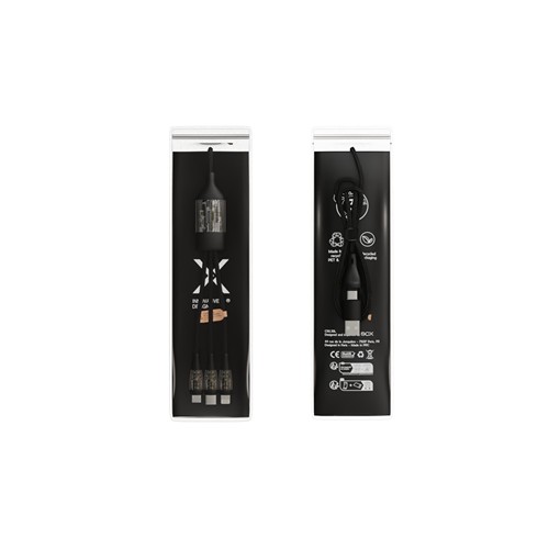 Câble display 3-en-1 - 100W - 5