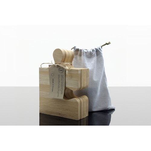 set de 4 planches à découper puzzle 100% FSC® chêne - 9