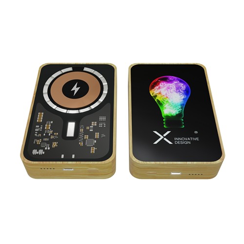 Powerbank MagWood 10000 100% FSC® Bamboo - 3