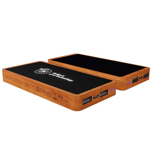 Powerbank EcoSun 10000 100% FSC® Bamboo - 4
