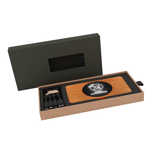 Powerbank Wireless Wood 5000 - 2
