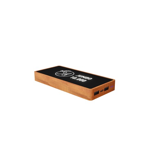Powerbank EcoJumbo 10000 100% FSC® Maple - 2