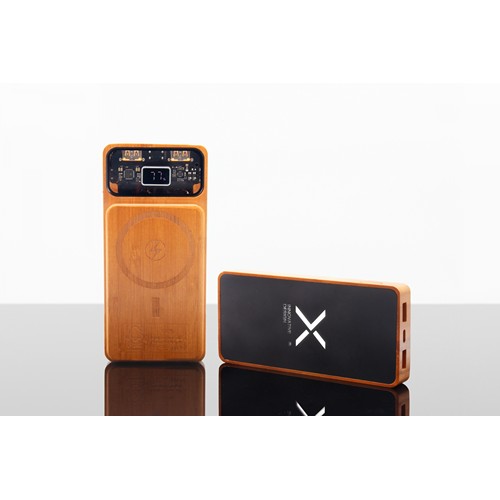 Powerbank MagTech 10000 100% FSC® Bamboo - 1