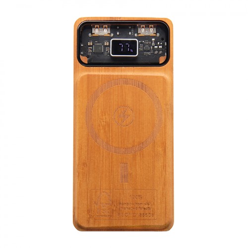 Powerbank MagTech 10000 100% FSC® Bamboo - 3