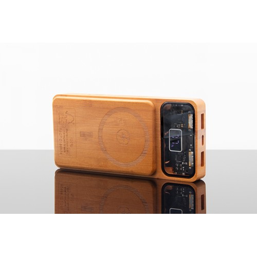 Powerbank MagTech 10000 100% FSC® Bamboo - 5