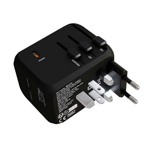Adaptateur de voyage universel 33W - 3