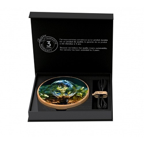 chargeur 15W éco FSC® 100% Bambou - 3