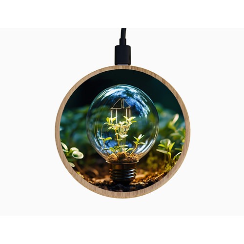 chargeur 15W éco FSC® 100% Bambou - 4