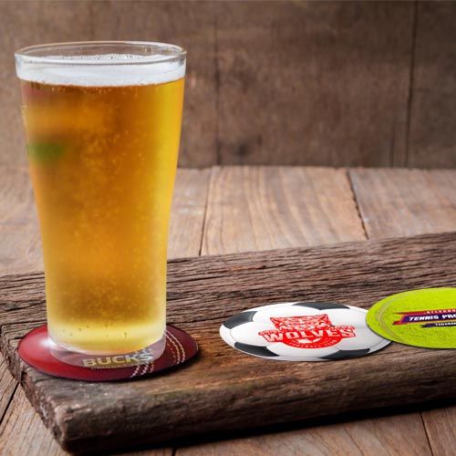 Tapis à bière rond de qualité supérieure thumbnail 6
