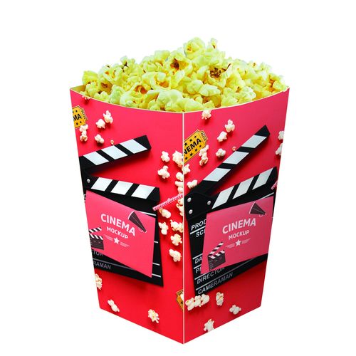 Bac à pop-corn moyen