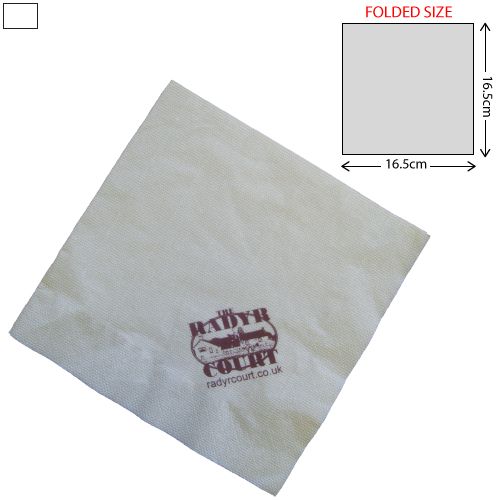 Serviette de table Airlaid (33x33cm)