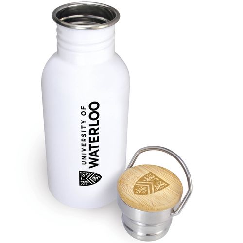 Bouteille de voyage - Couvercle en bambou (500ml) * thumbnail 5