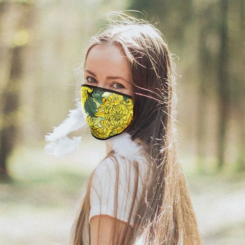 Masque plat en tissu standard thumbnail 5