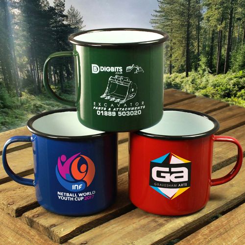 Tasses en émail de qualité supérieure (568ml/20oz) - Colorées thumbnail 7