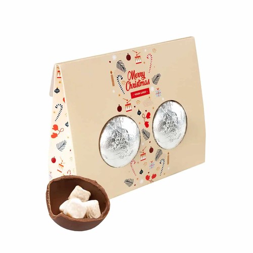 BOLITAS DE CHOCOLATE SORPRESA DOBLE CHOCOLATE