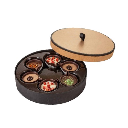 TACAS GRANDES DE CAFÉ PRALINE