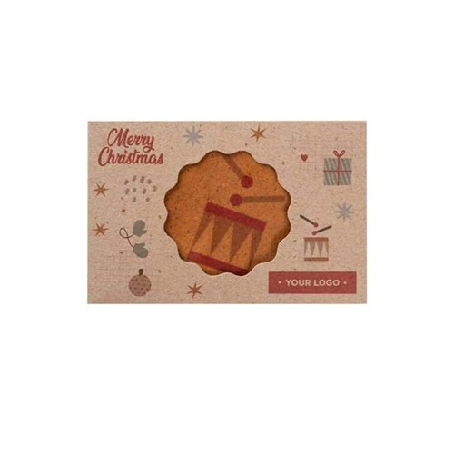 BISCUITS PUBLICITAIRES LOGO COOKIE PACK 3 PIÈCES, Slodkie