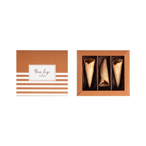 PRALINES CORNETTI 3 PCS, Slodkie