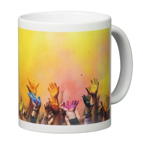 TAZA BLANCA DE LOZA PARA SUBLIMACIÓN